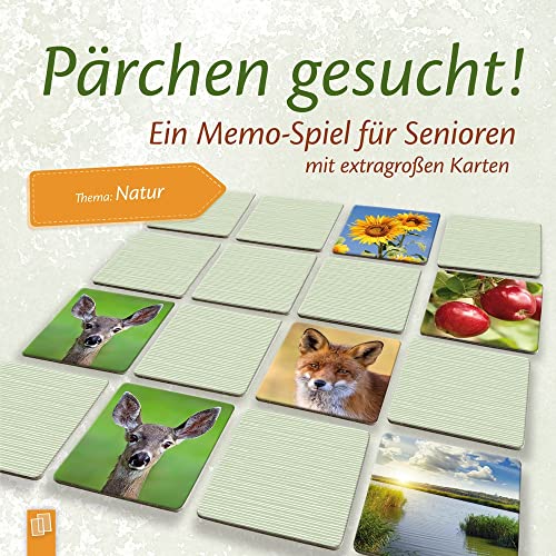Verlag an der Ruhr GmbH Pärchen gesucht - Thema Natur: EIN Memo-Spiel für Senioren mit extragroßen Karten